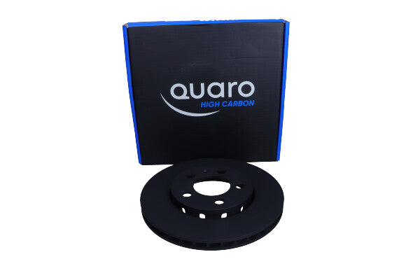 Quaro Remschijf Vooras 256 mm - Dikte: 22 mm - Type: Buiten geventileerd - Verwerking: High carbon -