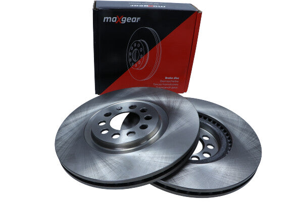 Maxgear Remschijf Vooras - Type: Geventileerd - Centrering Ø: 65 mm - Steek wielbouten-Ø: 100 mm - Aantal