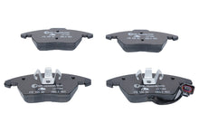 ATE Remblokkenset Vooras | Breedte 1: 155 mm, Hoogte 1: 66 mm, Breedte 2 [mm]: 156 mm, Hoogte 2: 71 mm,