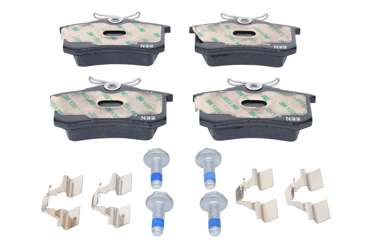 ATE Remblokkenset Achteras | Breedte 2 [mm]: 88 mm, Hoogte: 53 mm, Dikte: 17 mm, Slijtageindicator: Excl.