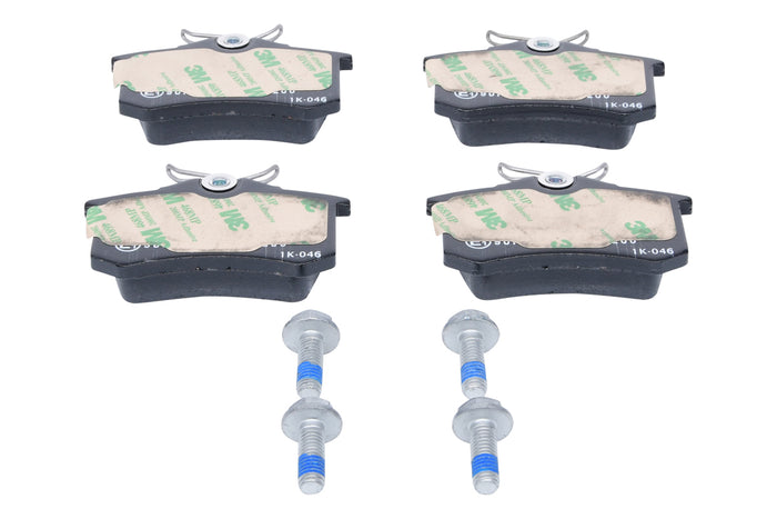 ATE Remblokkenset Achteras | Breedte 2 [mm]: 88 mm, Hoogte: 53 mm, Dikte: 17 mm, Slijtageindicator: Excl.