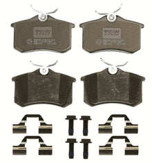 TRW Remblokkenset Achteras | voor fabrikant: TRW, Breedte 2 [mm]: 87 mm, Hoogte: 53 mm, Dikte: 17 mm,