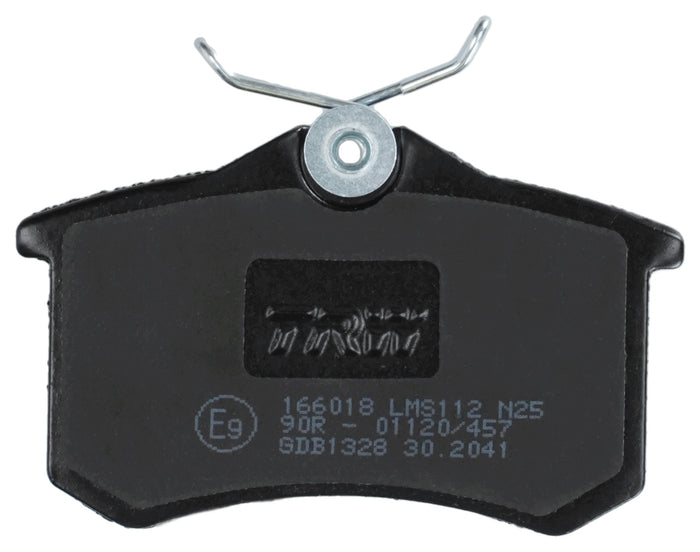 TRW Remblokkenset Achteras | voor fabrikant: TRW, Breedte 2 [mm]: 87 mm, Hoogte: 53 mm, Dikte: 17 mm,