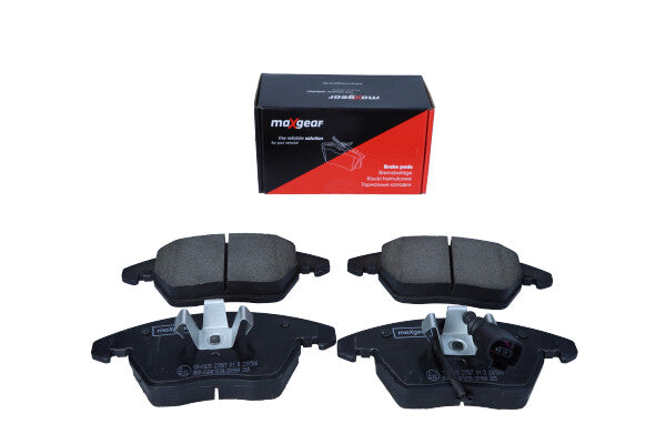 Maxgear Remblokkenset Vooras, Remsysteem: ATE, Breedte 1: 157 mm, Breedte 2 [mm]: 155 mm, Hoogte 1: 71 mm,